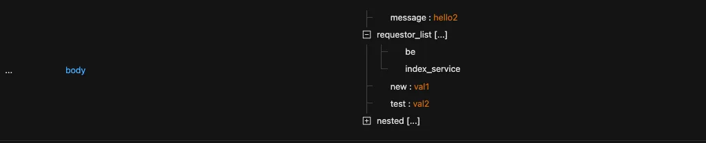 JSON filter examples in the logs explorer