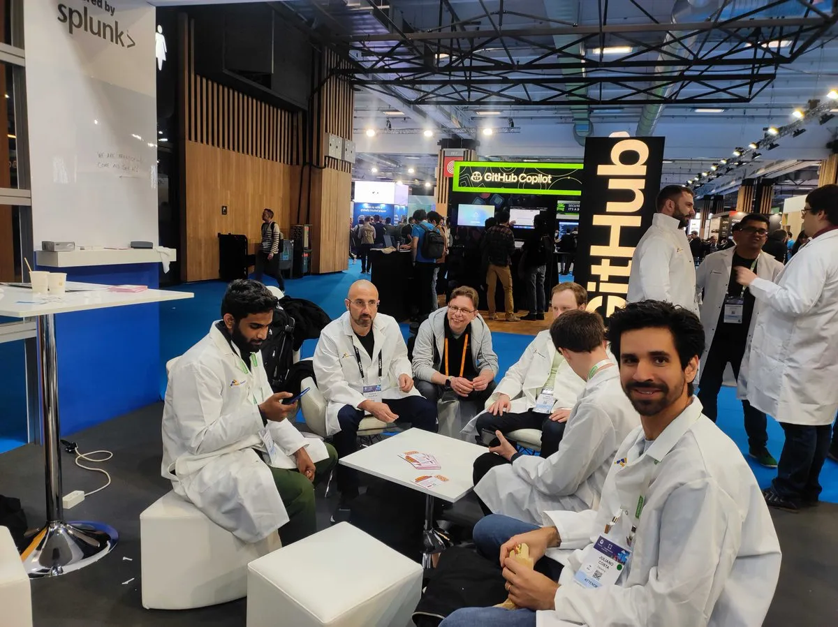 SigNoz team at KubeCon Paris