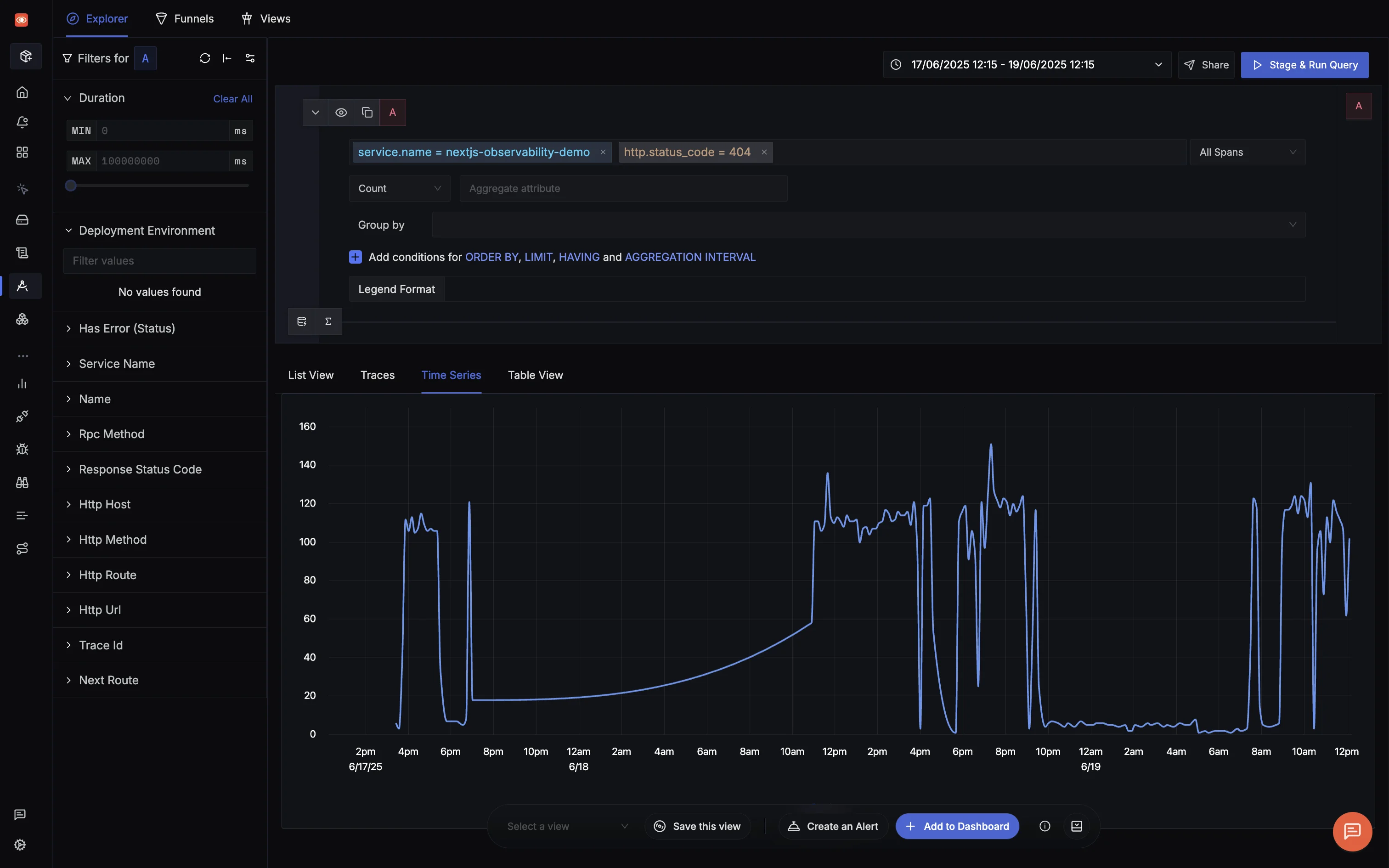 NextJS OpenTelemetry Use Cases - Monitoring 404s, External APIs