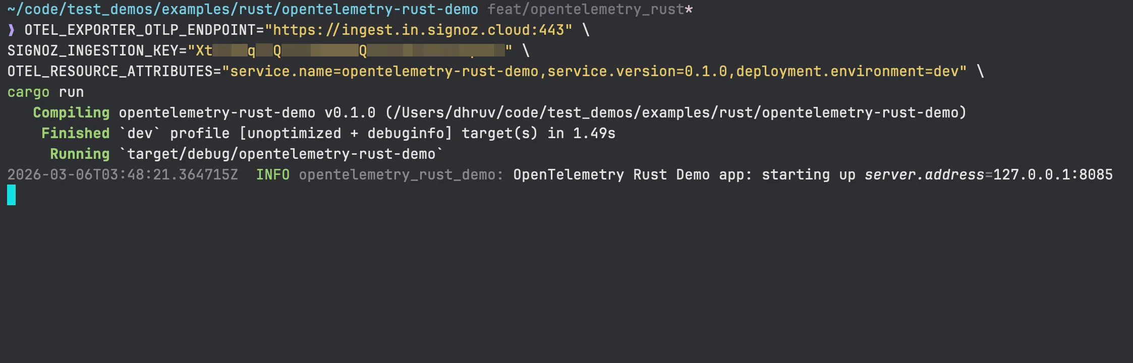 Implementing OpenTelemetry in Rust Applications | SigNoz