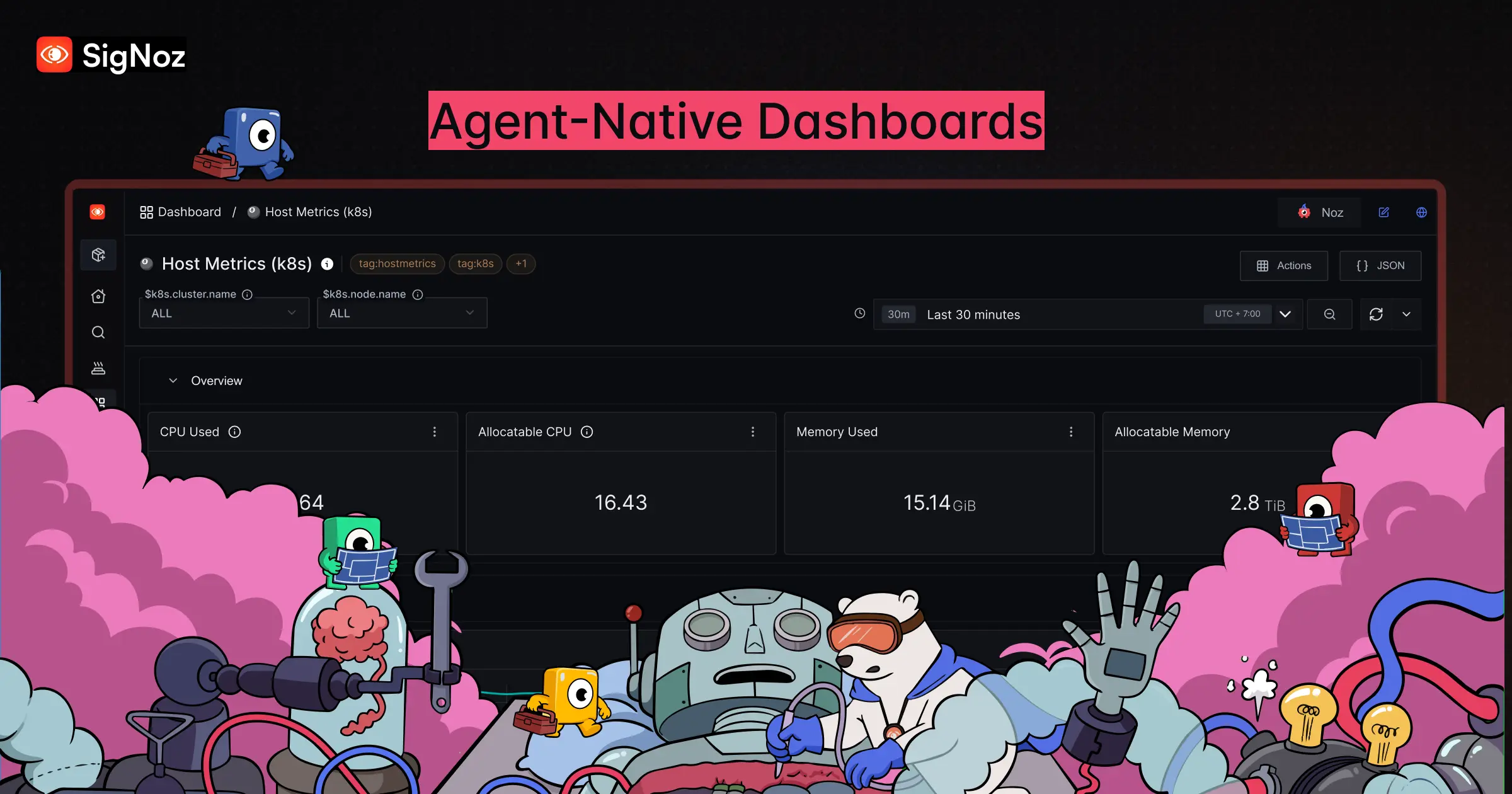SigNoz Cloud dashboards are now agent-native