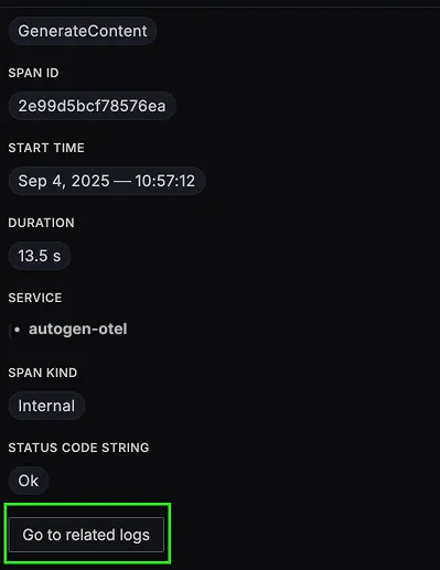 Related logs