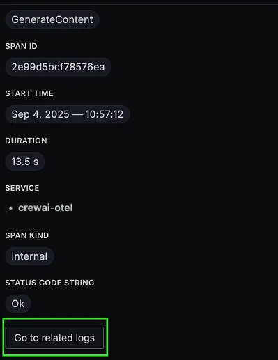 Related logs