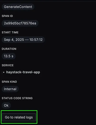 Related logs