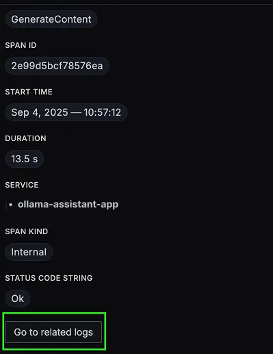 Related logs