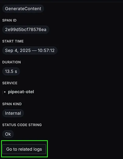 Related logs