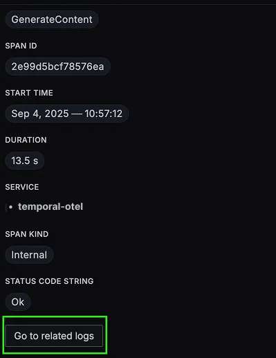 Related logs